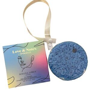 Love and Notes By Spongellé Soulful Lyrics Ozone Body Wash Infused Buffer 3 oz